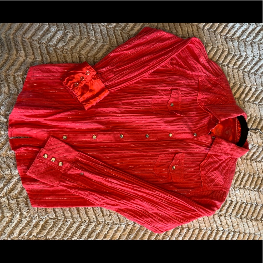 Long sleeve western rodeo shirt - Picture 2 of 4